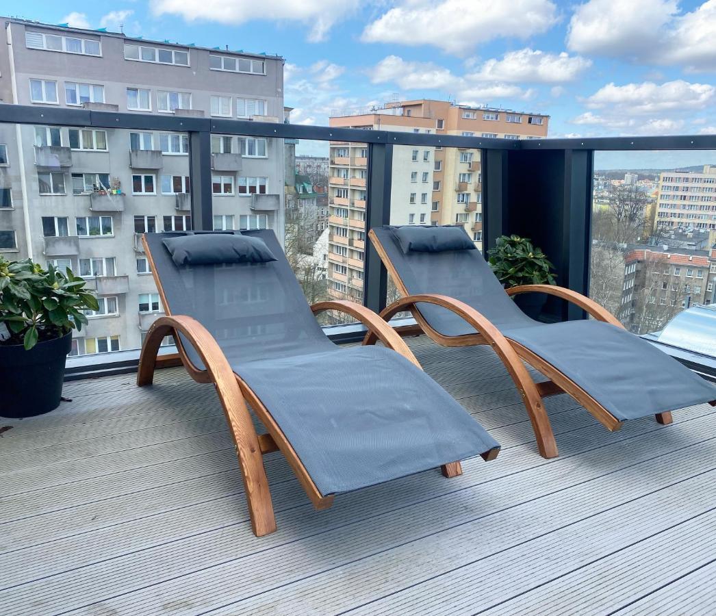 Hanza Tower Apartament Premium Plus 슈체친 외부 사진
